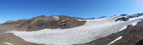 Helm Glacier Panorama. Jeff Slack photo.