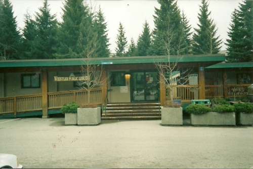 The library in the trailer. Photo: Whistler Public Library